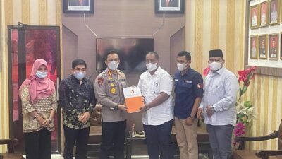 Terima Audensi Bawaslu, Kapolres Deli Serdang : Mari Kita Sukseskan Pemilu 2024