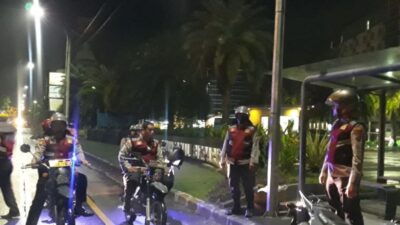 Antisipasi Geng Motor dan Balap Liar Wakapolresta Deli Serdang Pimpin Giat Patroli Malam