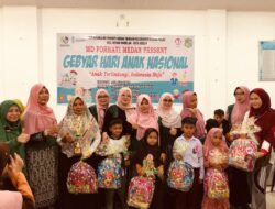 MD FORHATI Medan  bersama  Kelurahan Rengas Pulau  Gelar Gebyar Hari Anak Nasional 2022 “Anak Terlindungi, Indonesia Maju”