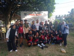 Alumni 2001 masuk Juara Full dalam lomba volly ball reuni akbar 37 tahun