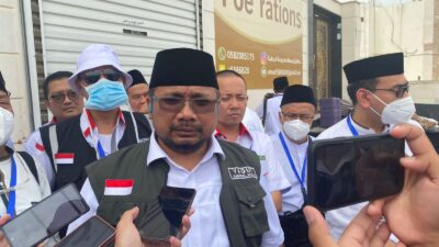 Cek Katering Haji, Menag Pastikan Jemaah Tetap Terlayani Setelah Armuzna