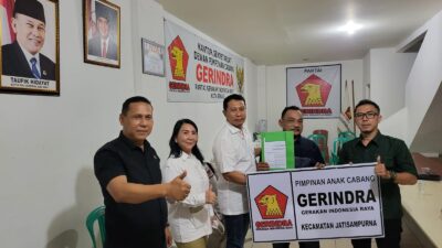 Pemilu 2024 Gerindra Kota Bekasi Targetkan 15, dan Menangkan Prabowo Presiden 2024