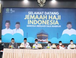 Bupati Bersama Ketua DPRD, Komisi IV DPRD Wajo Sambut Jemaah Haji Wajo di Asrama Sudiang