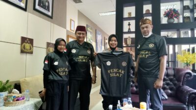 Jelang Paku Bumi Open Internasional Championship, Atlet Paguyuban Budi Saluyu Silaturahmi Ke Kapolres Subang