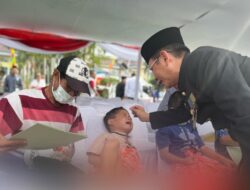 Rangkaian Acara Hari Jadi Kabupaten Bekasi Ke-72, Dinsos Kabupaten Bekasi Gelar Sunatan Massal