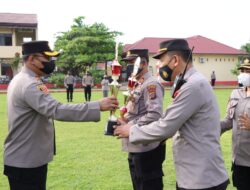 Satfung dan Polsek di Lingkungan Polresta Deli Serdang, Dapatkan Reward Lomba Kebersihan