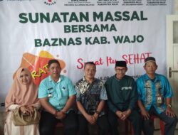 BAZNAS Wajo Targetkan 200 Anak Sunatan Massal Di Pitumpanua dan Keera