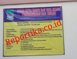 Pembangunan Gedung Kantor UPTD Wilayah 3 Sukakarya Asal Jadi