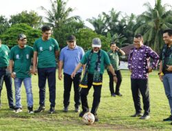 Buka Tournamen Sepak Bola Asprov, Bupati Merangin : Atlet Bola Merangin Punya Potensi