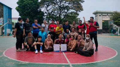 Jalin Silaturahmi Guru dan Karyawan, Paguyuban Cikini Squad Gelar Turnamen Futsal Meriahkan HUT RI Ke-77