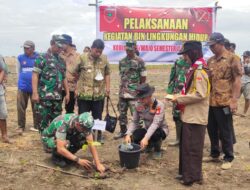 Kegiatan BIN Lingkungan Hidup,Kodim 1406 Wajo Tanam 1000 Pohon