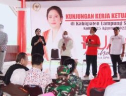 Kungker ke Lamsel, Puan Maharani Berikan Bantuan Untuk Petani dan Nelayan