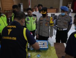 Antisipasi Penyalahgunaan Narkoba, Polres Kediri Gelar Test Urine