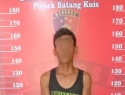 Unit Reskrim Polsek Batang Kuis Berhasil Ungkap Kasus Pencurian Komponen Rel Kereta Api