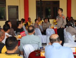 Penuh Keakraban, Kapolresta Deli Serdang Gelar Coffee Morning Bersama PJU dan Personil