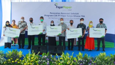 Melalui Program CSR, PT PSW Rampungkan Renovasi 5 Sekolah di Kabupaten Bekasi