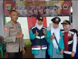 Stand Polsek Palas di Event Palas Fair 2022, Menyuguhkan Alat Kelengkapan Dinas Polisi