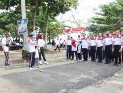 Pererat silaturahmi, Polres Lamsel Gelar Family Gathering di Pantai Semukuk