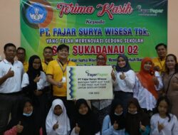 FajarPaper Distribusikan 17.000 Paket Alat Tulis di 54 Sekolah Dasar