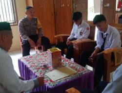 Bhabinkamtibmas Ambopadang Polsek Tutar Laksanakan Problem Solving Perkelahian Pelajar