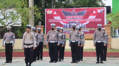 Polres Polman Laksanakan upacara hari kesaktian Pancasila