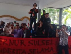 Bendung Gerak Tempe Rugikan Petani, Warga Gelar Aksi di DPRD Wajo