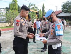 Bid Propam Polda Sulbar Lakukan Pemeriksaan Gaktibplin Ke Polres Polman