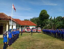 Dinas Damkar dan Penyelamatan Tanggamus Gelar Apel Skala Besar