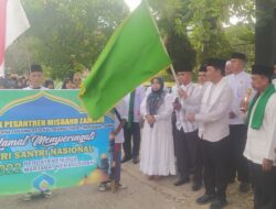 Diikuti 64 Pondok Pesantren, Ribuan Santri Merangin Ikuti Pawai Hari Santri