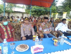 Kapolsek Urban Pitumpanua Hadiri Syukuran Tahunan di Gereja Toraja Jemaat Lauwa