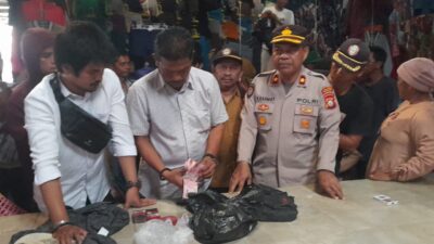 Pedagang Pasar Kaluku Pitumpanua Jadi Korban Pencopetan