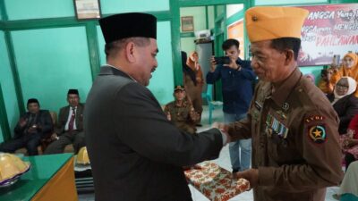 Rangkaian Hari Pahlawan Ke-77, Pemkab Sidrap Anjangsana ke LVRI