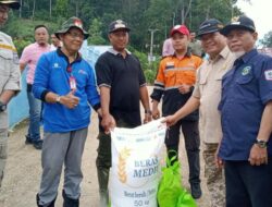 Empat Desa di Pamenang Merangin Masih Terendam Banjir, Bupati Dan Rombongan Salurkan Bantuan