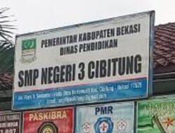 Pemagaran di SMPN 3 Cibitung Asal Jadi, LSM SIRA : Kurang Pengawasan