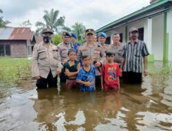 Bantu Korban Banjir, SEMMI Apresiasi Kinerja Kapolres Langkat