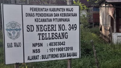 Bangunan Rehabilitasi SDN 349 Tellesang Diduga Tidak Sesuai Bistek, Ketua Komite Tidak Terima