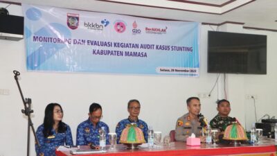 Kapolres Mamasa Hadiri Kegiatan Monev dan Audit Kasus Stunting