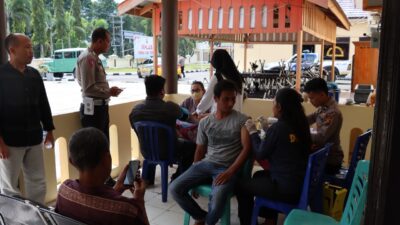 Polres Merangin Kembali Buka Gerai Vaksin Covid-19