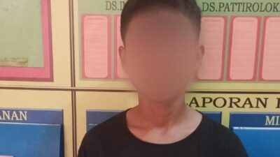 Baru Berusia 13 Tahun, Seorang Anak di Wajo Berhasil Gasak Sepeda Motor Jamaah Masjid