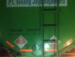 Limbah Cair Dari Kendaraan Transporter LB3 Tenang Jaya Berceceran di Jalan Raya, Komnas PPLH : Akan Kami Tindaklanjuti