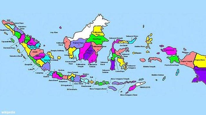 Berapa Jumlah Provinsi yang Ada di Indonesia Saat ini Beserta Ibukotanya