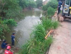 FPRB Kelurahan Telaga Asih bersama PT Fagetti dan Masyarakat Laksanakan Giat Bersih-bersih Kali Sadang