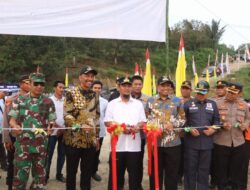 Gubernur Sulsel Resmikan Jembatan Lanrange di Wajo