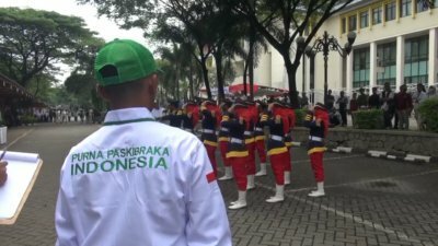 Giat Lakukan Pembinaan, PPI Provinsi Jawa Barat Gelar Lomba Ketangkasan Baris Berbaris Tingkat SMA Dan SMP Di Bekasi
