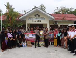 Siswa Lajta Diktukba Polri Gel II Gelar Baksos di Panti Asuhan Harapan Bangsa