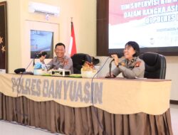 Kapolres Banyuasin Sambut Hangat Tim Asistensi