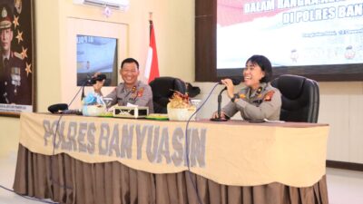 Kapolres Banyuasin Sambut Hangat Tim Asistensi