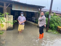 Tanggap Darurat, Kapolresta Deli Serdang Cek Lokasi Banjir