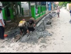 Kegiatan Pemasangan U-ditch Kampung Bojong Sari Desa Sumbersari Diduga Curi Star