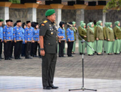 Peringati Hari Juang TNI AD 2022, Korem 043/Gatam Ziarah Rombongan